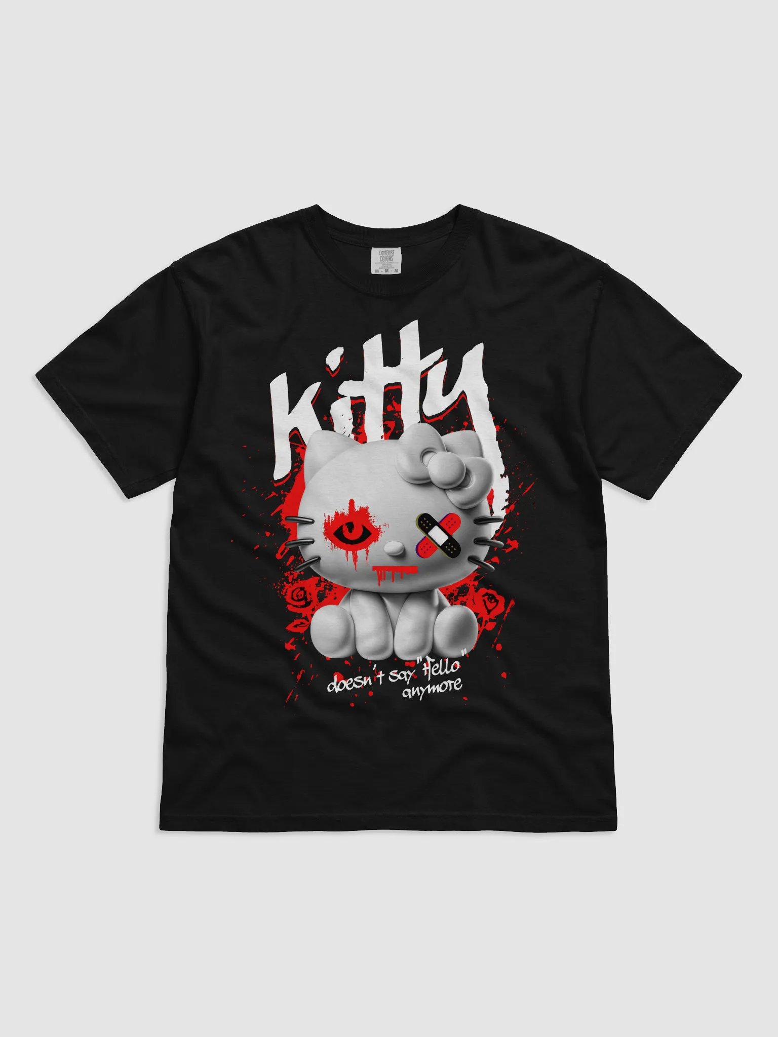 Graffiti Kitty Comfort Tee product image (10)