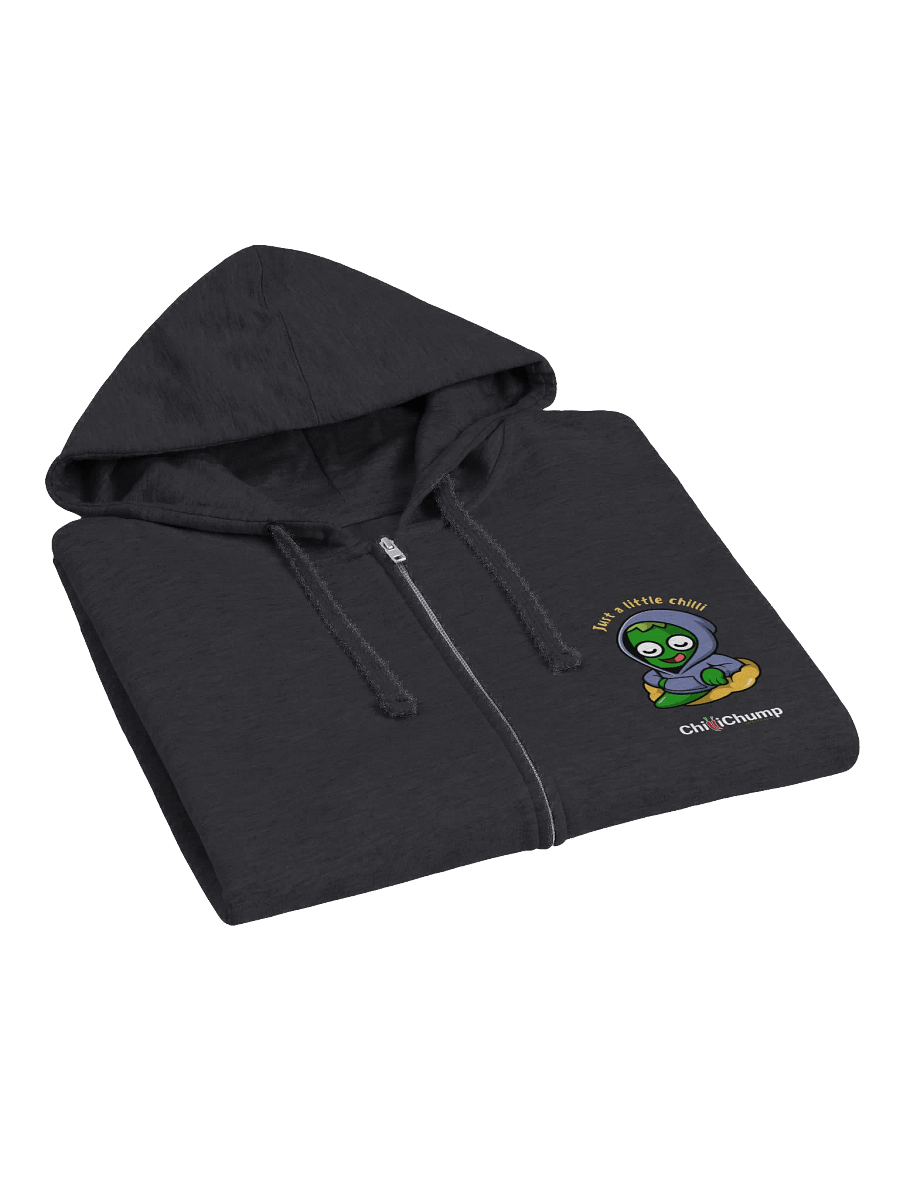 The Little Chilli Zen Collection - Fleece Zip Hoodie - Pocket - Dark! product image (5)