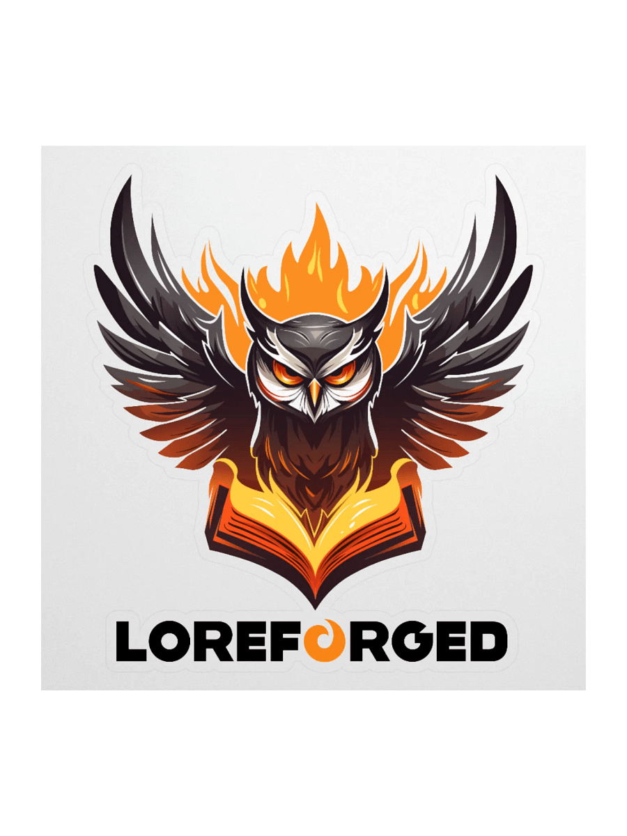 LoreForged Kiss Cut Stickers product image (1)