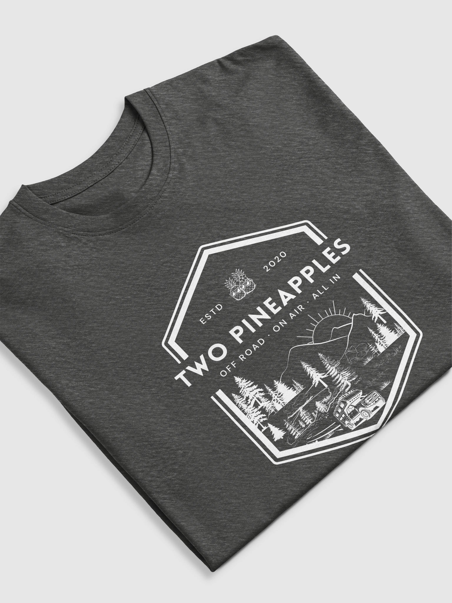 Premium Heavyweight T-Shirt. "2P Roadtrip Badge" American Spirit Label product image (7)