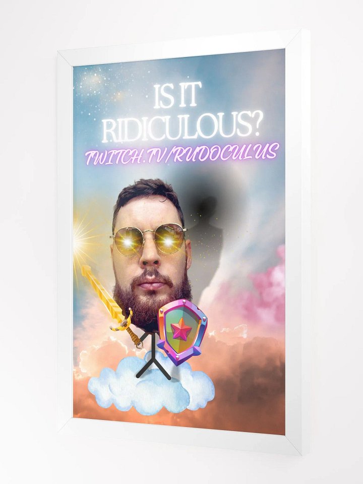 Framed RUDO! (Candyfloss) product image (2)