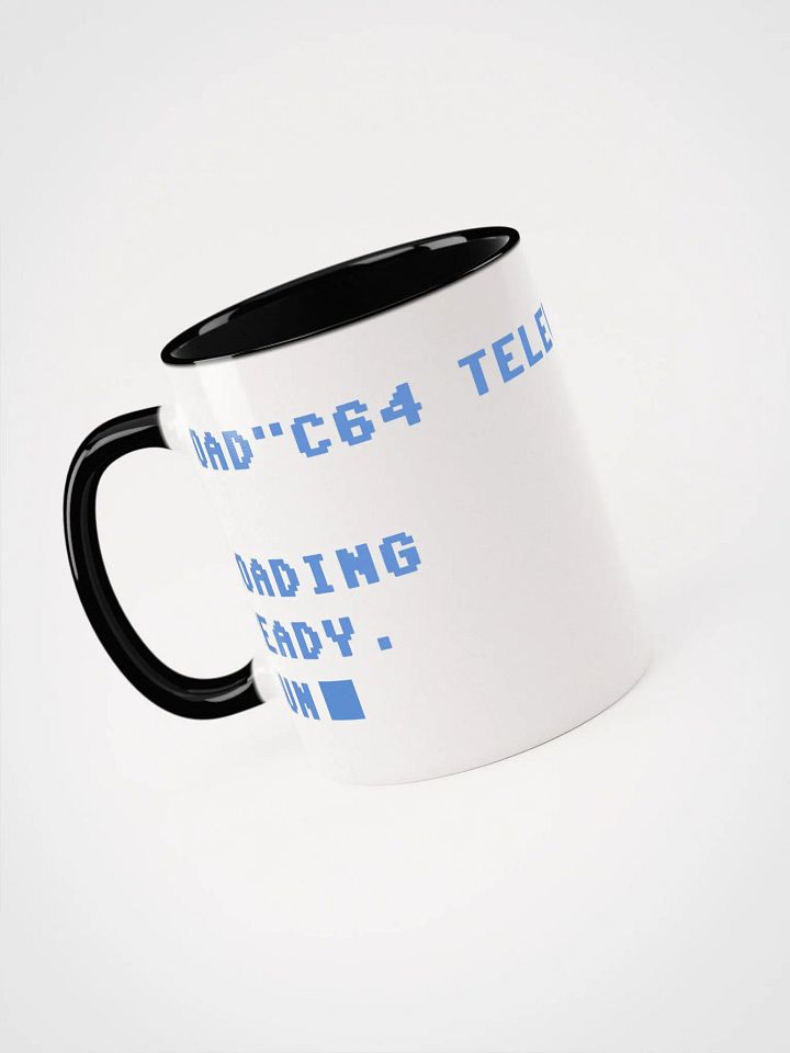 Ceramic Mug with Color Inside (Load C64 Television ,8,1) product image (1)