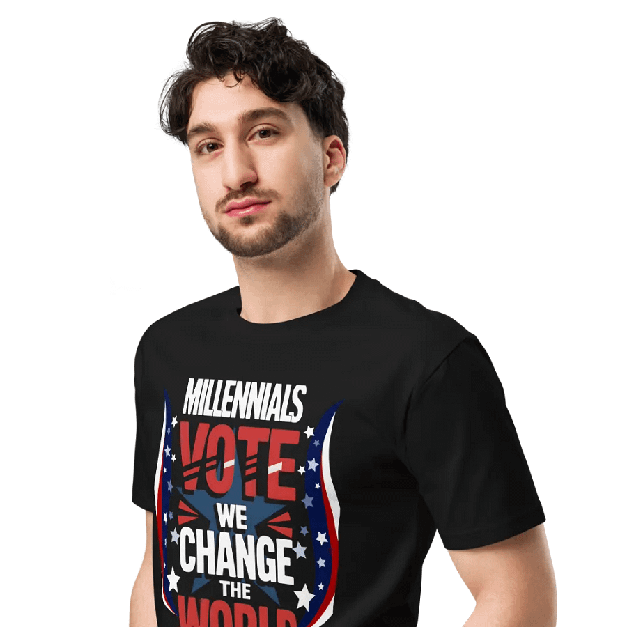 Millennials vote we change the world tee product image (6)