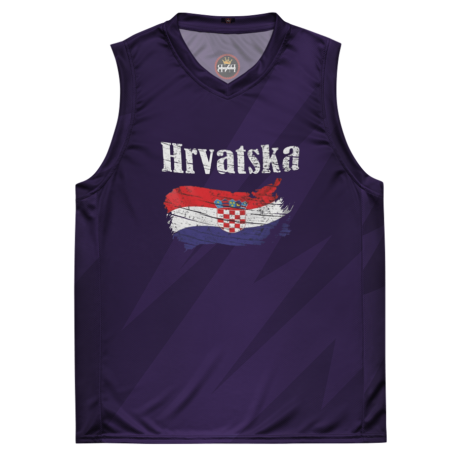 Hrvatska Pride All-Over Basketball Jersey product image (2)