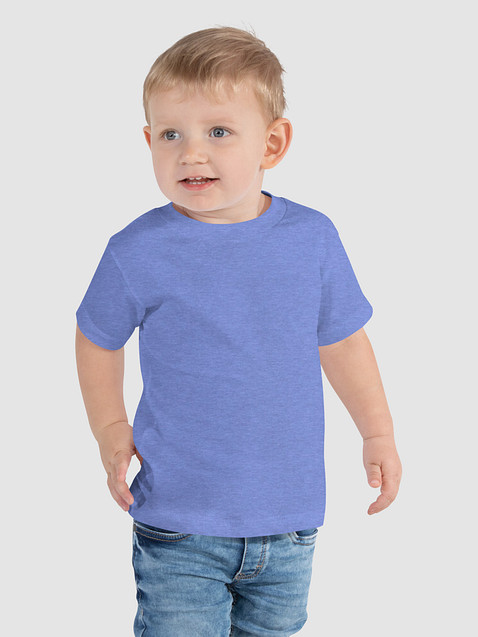 Photo showing Bella+Canvas Toddler T-Shirt