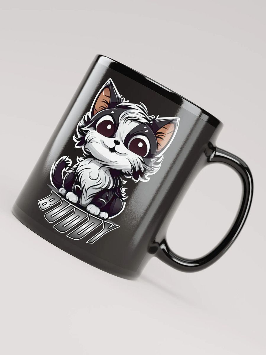 Buddy Nation Black Glossy Mug product image (8)