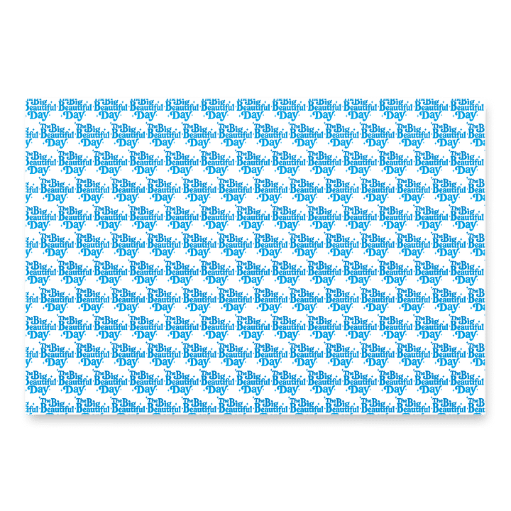 Soaring Big Beautiful Day Giftwrap product image (1)