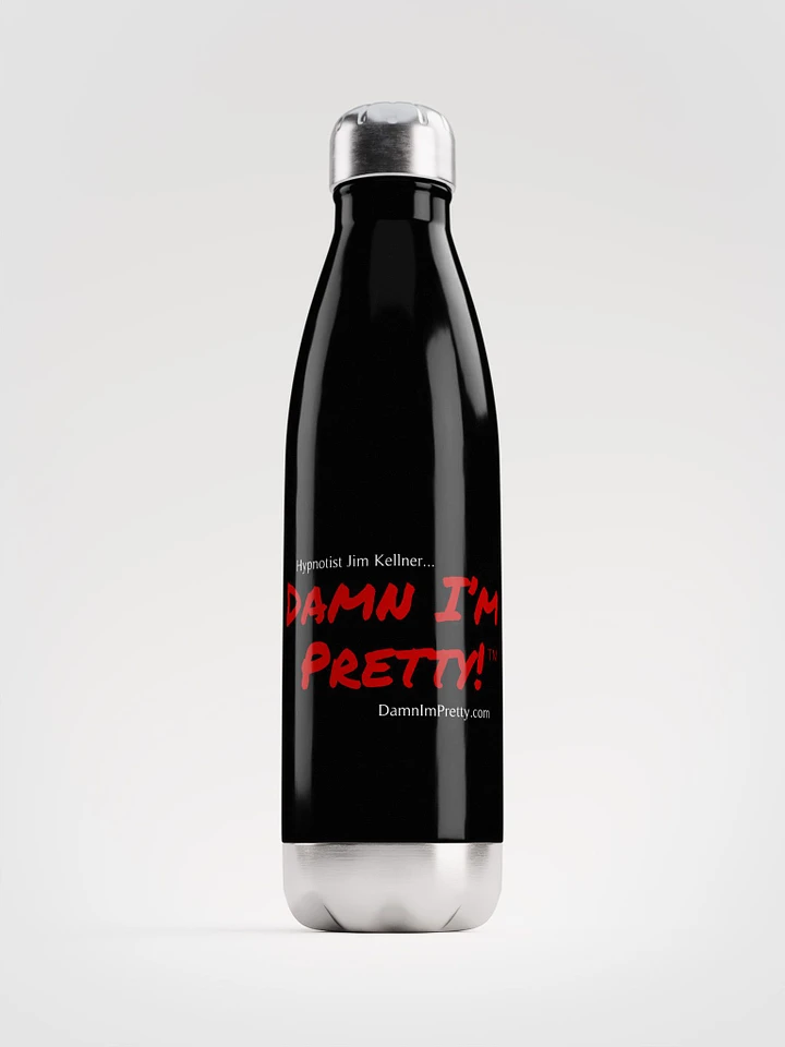 Damn I'm Pretty! Water Bottle - RED Lettering product image (1)