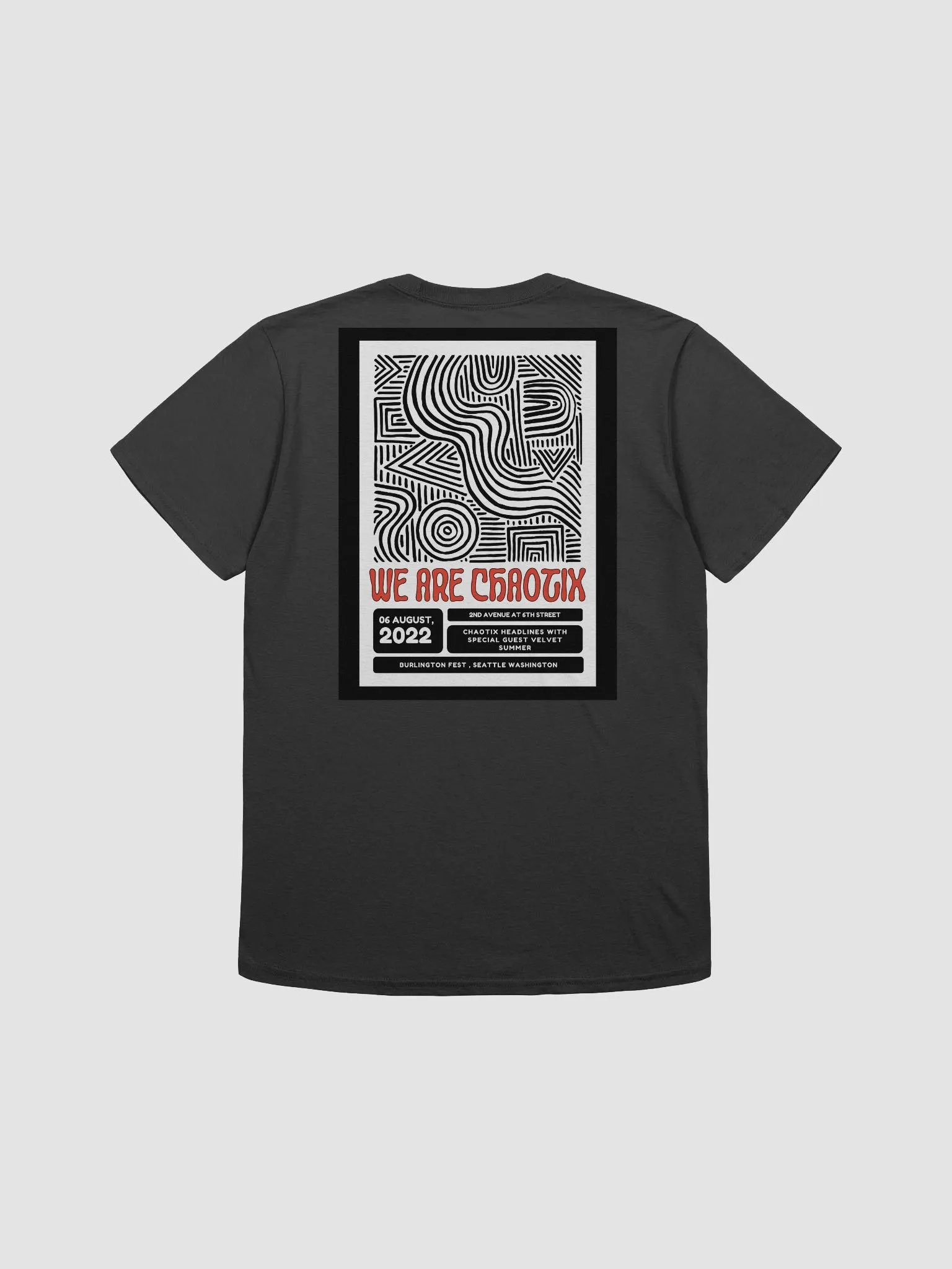 Chaotix Festival Tee - Front and Back product image (2)
