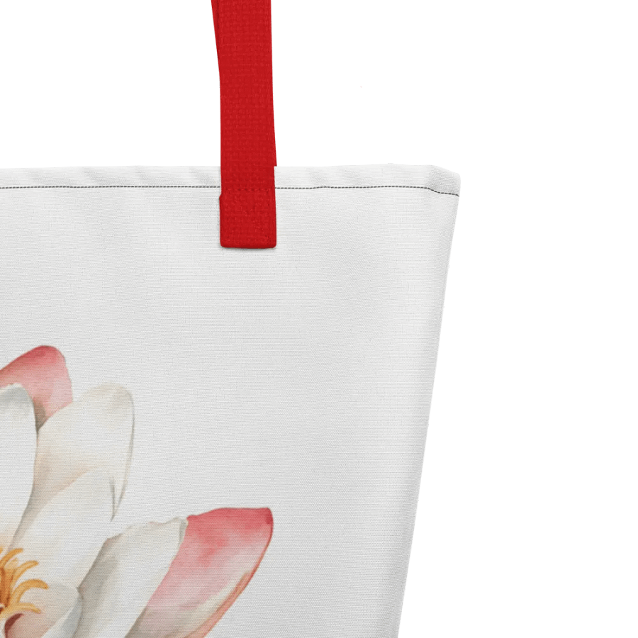 Water Lily Blooms All-Over Tote Bag product image (9)