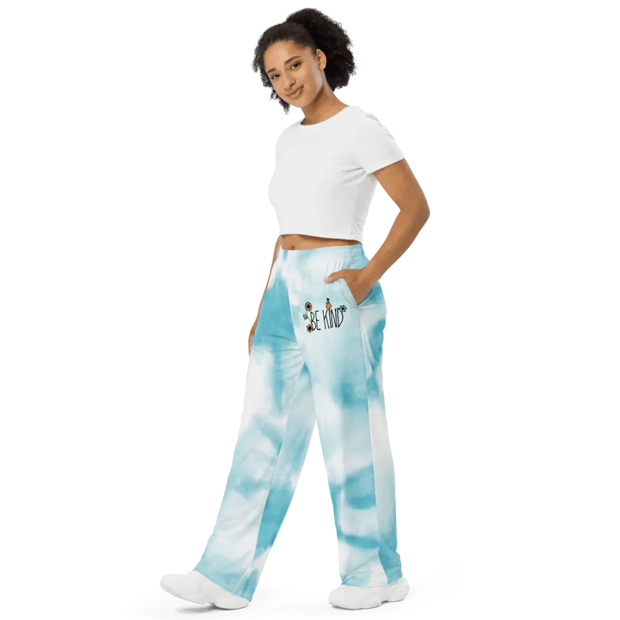 Be Kind Unisex Wide-Leg Pants product image (4)