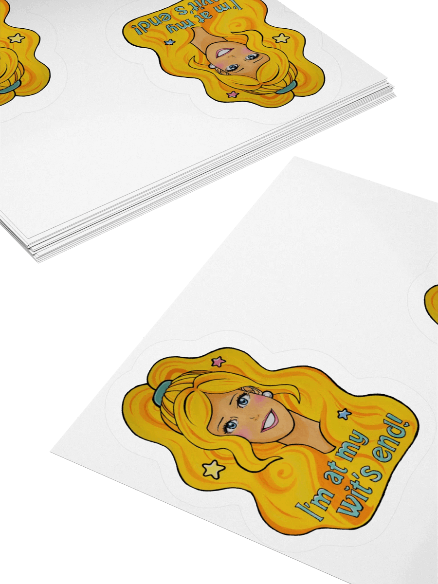 Wit's End smaller sticker product image (4)