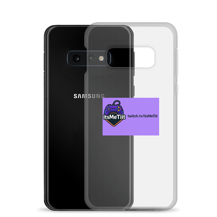 Twitch Controller Logo Samsung® Clear Case product image (2)