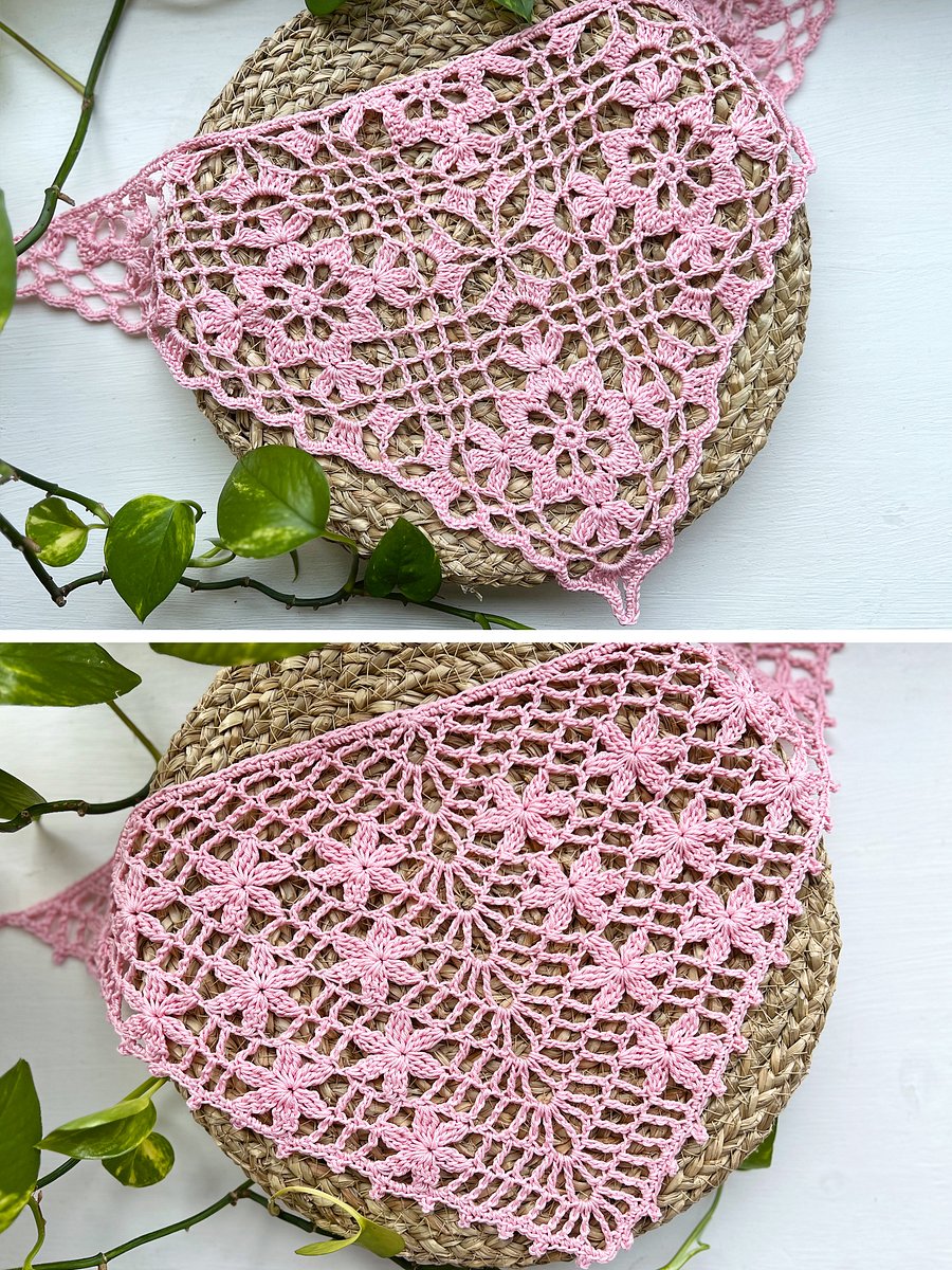 The Floral Bandana Crochet Pattern Collection, PDF eBook of 10 Bestselling Crochet Bandana Patterns product image (6)