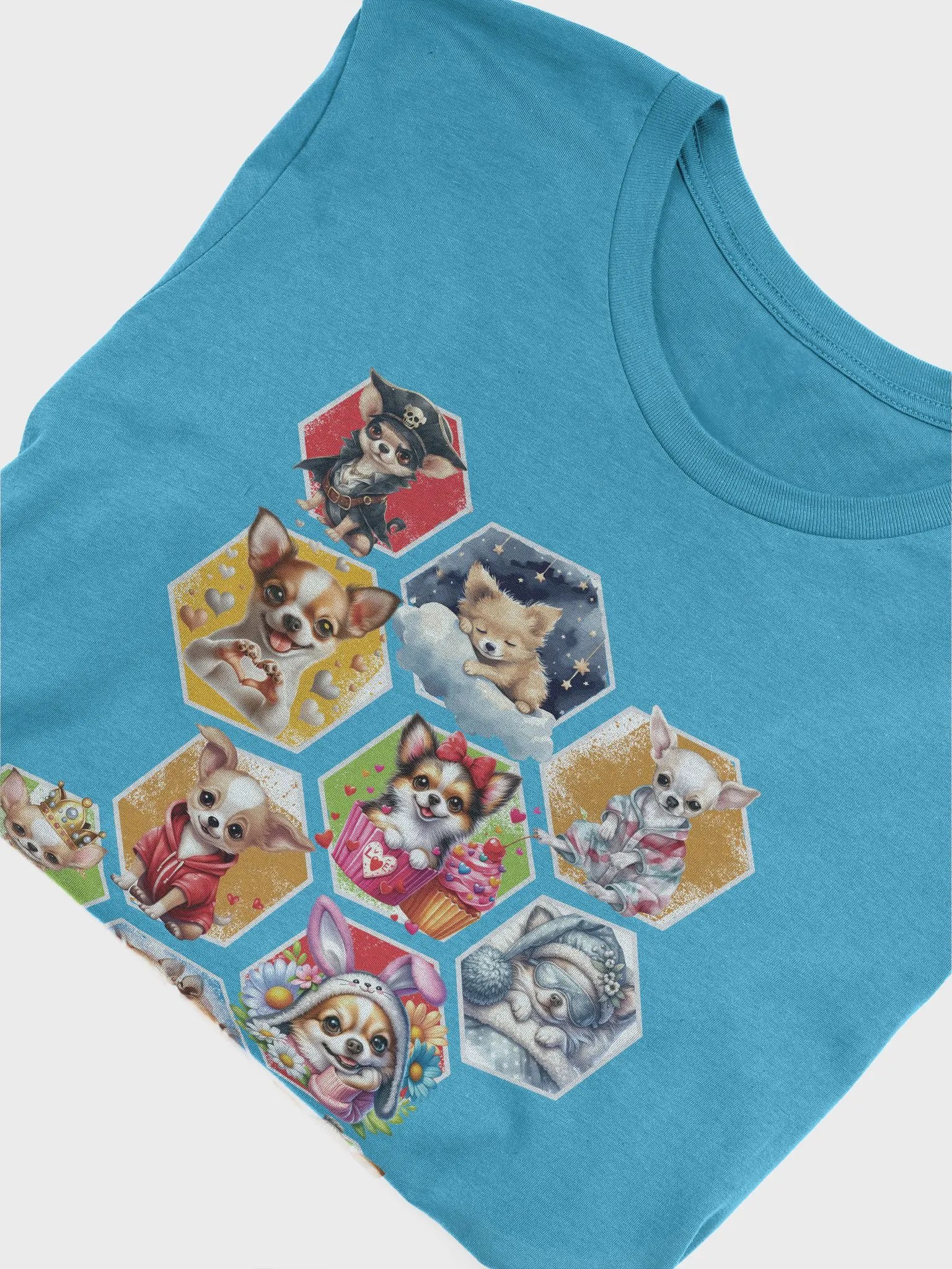 Funny Cute Chihuahuas in Cubes for Anyone Who Loves Their Pet T-Shirt product image (9)
