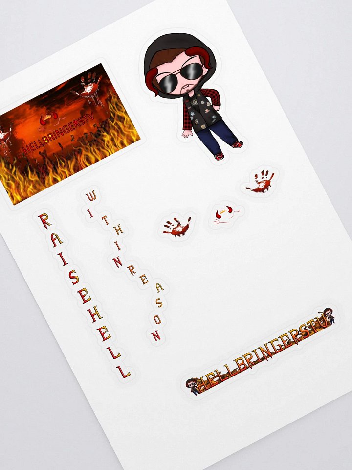 HELLBRINGERSTV STICKERS product image (1)