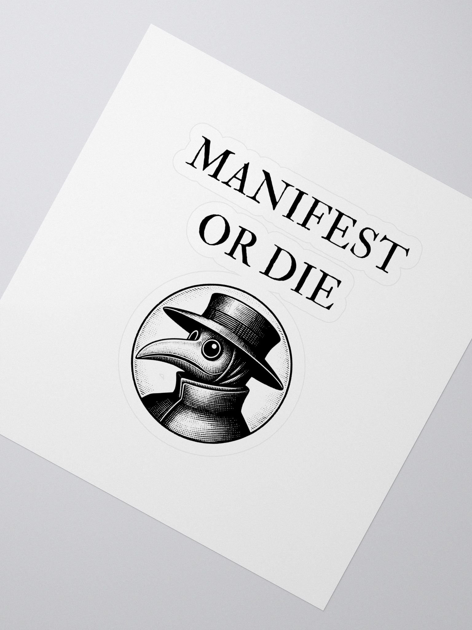 Manifest or Die Sticker product image (2)