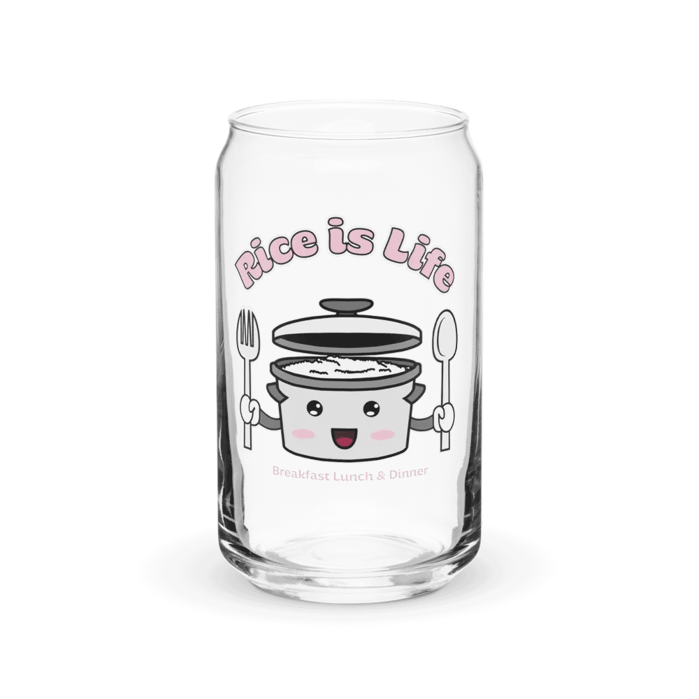 Rice is Life Can-Shaped Glass product image (1)
