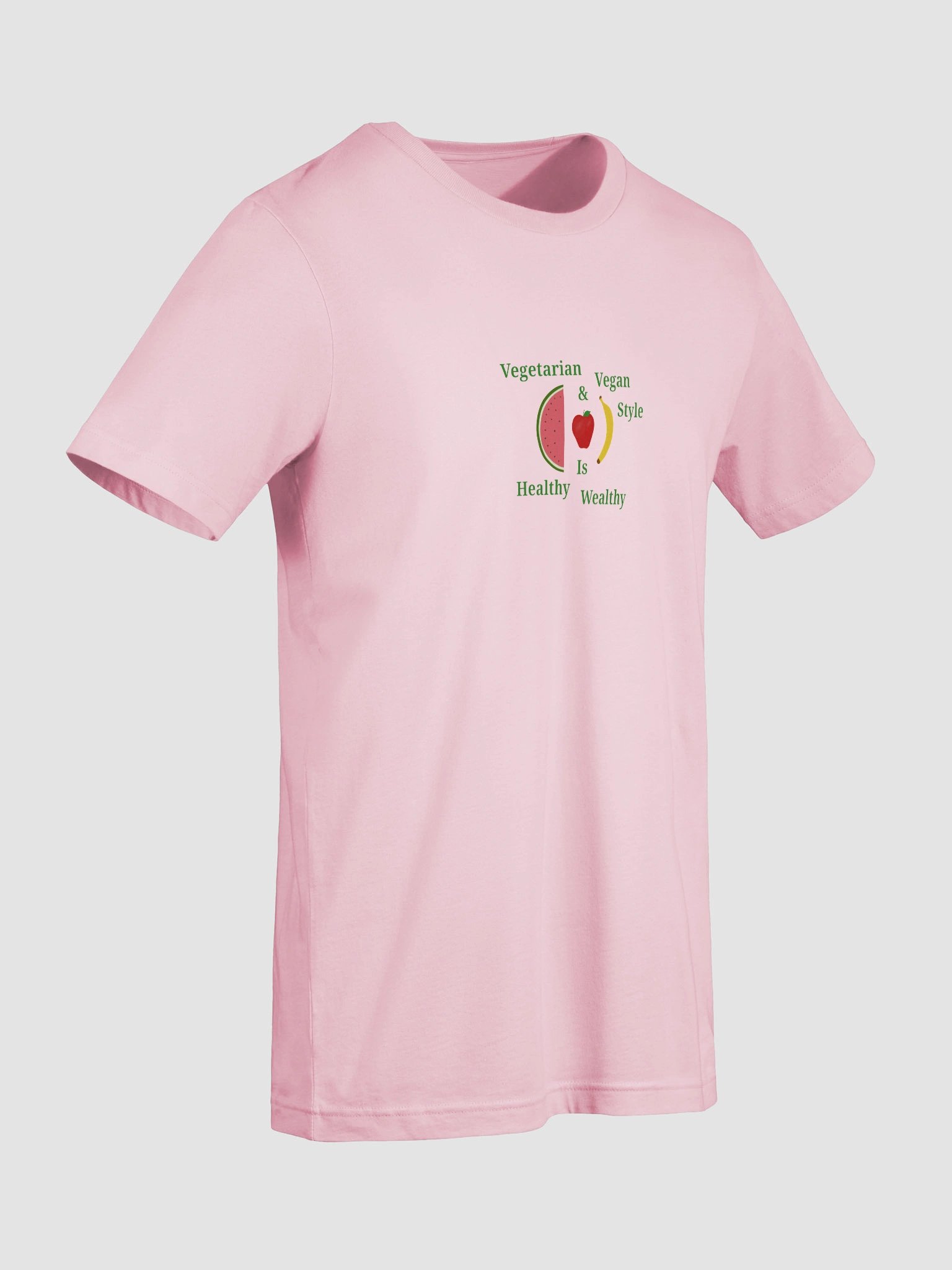 Healthy Wealthy Vegetarian T-Shirt product image (9)