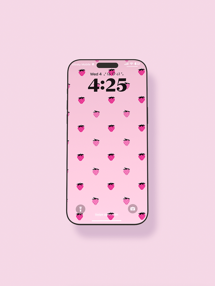 strawberry phone theme/icon set product image (2)