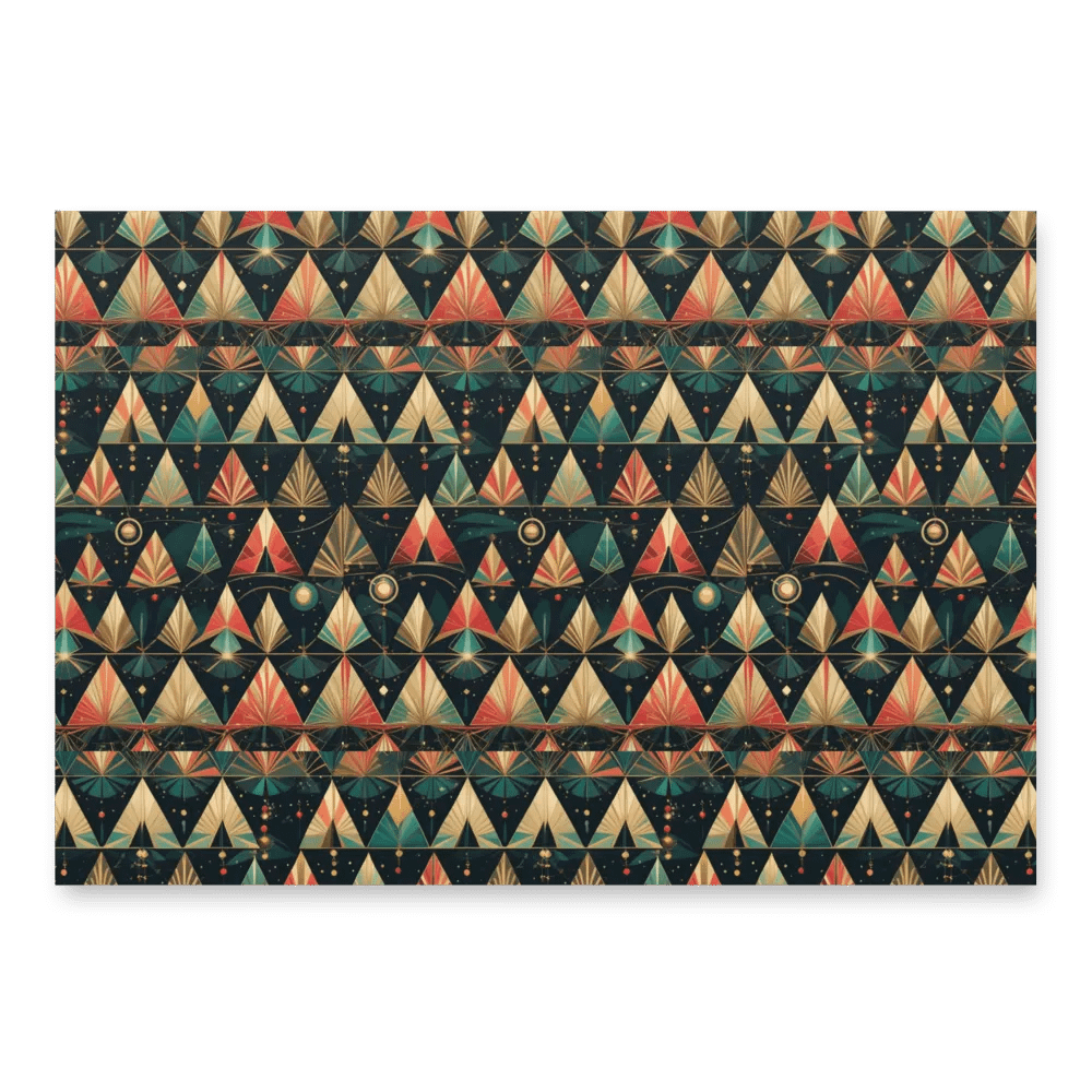Christmas Trees Abstract Holiday wrapping paper product image (2)
