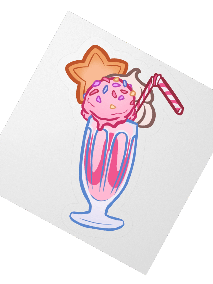 Milkshake | Star Desserts Sticker Series product image (2)