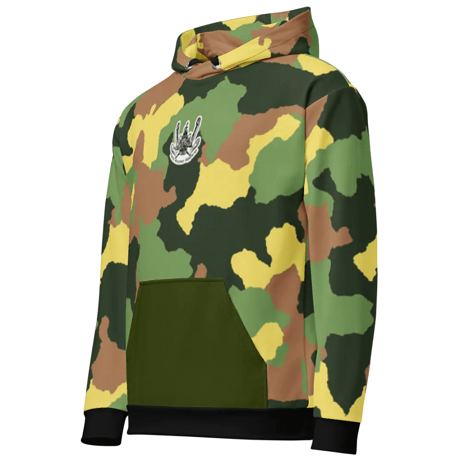 Green Camouflage Anchor Hoodie product image (4)