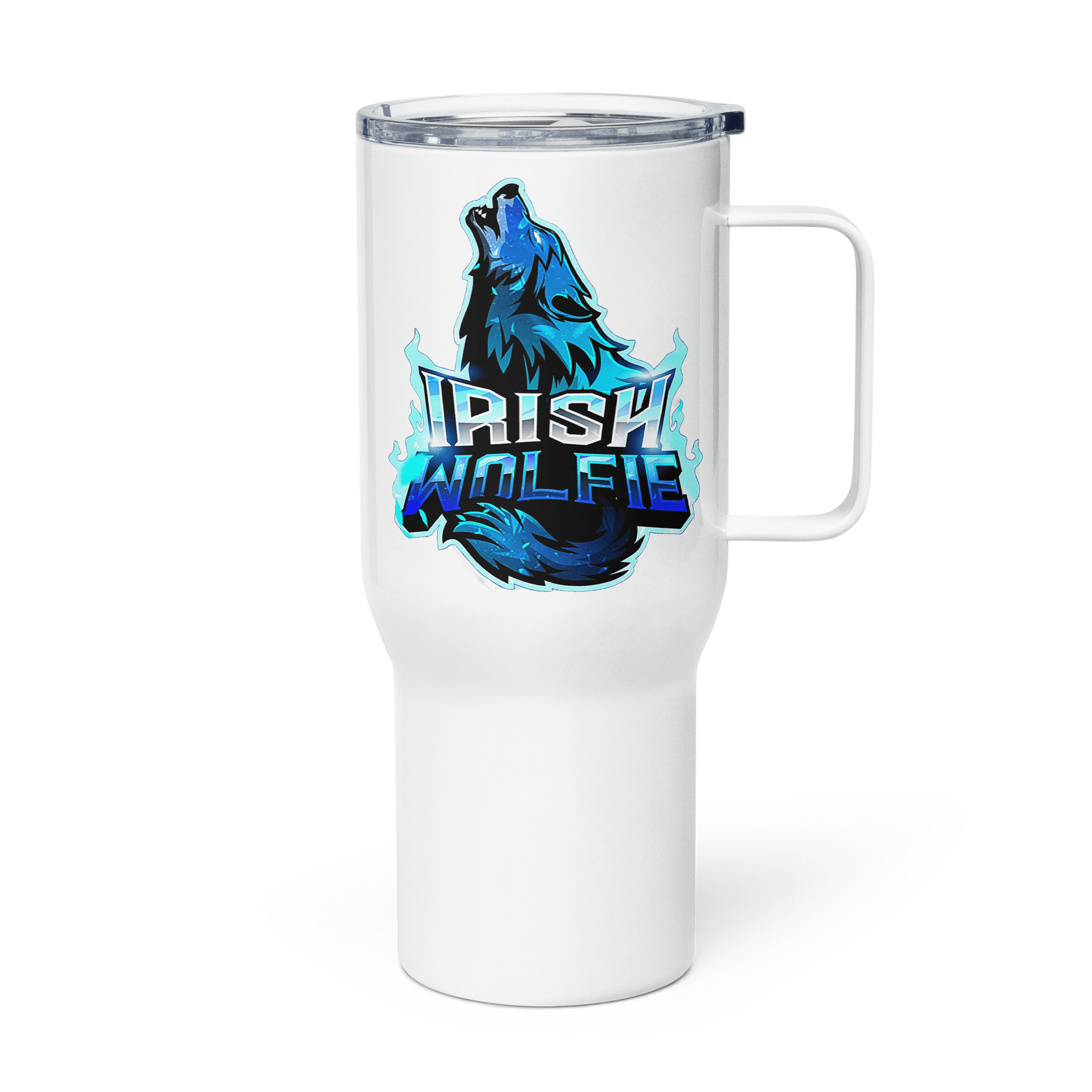 Official Irish Wolfie Steel Travel Mug product image (4)