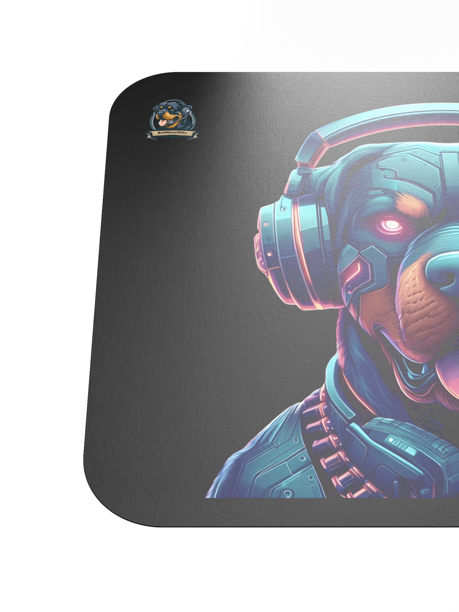 Cyber Rottie Mouse Pad product image (6)
