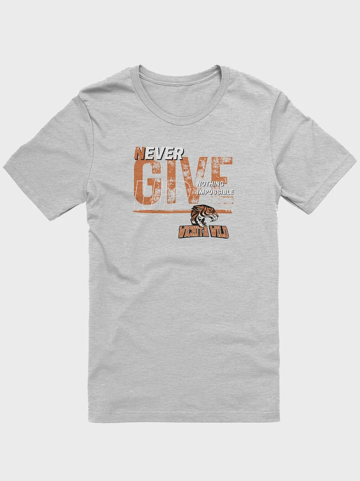 Wichita Wild Never Give Up Tee product image (1)