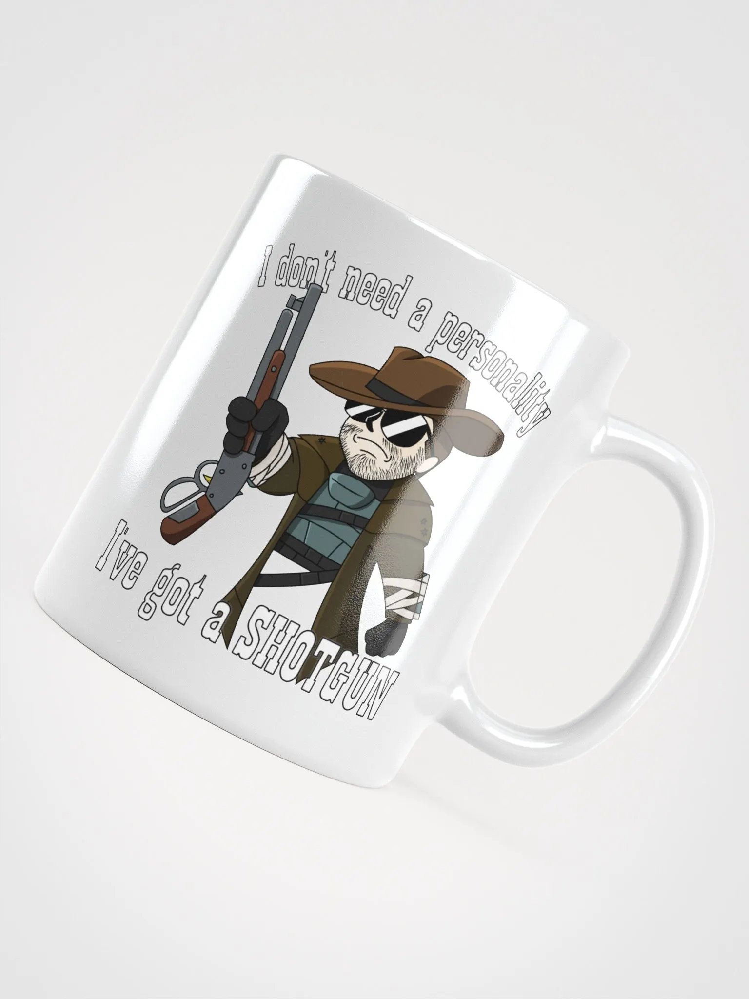 I Don't Need a Personality White Mug product image (4)