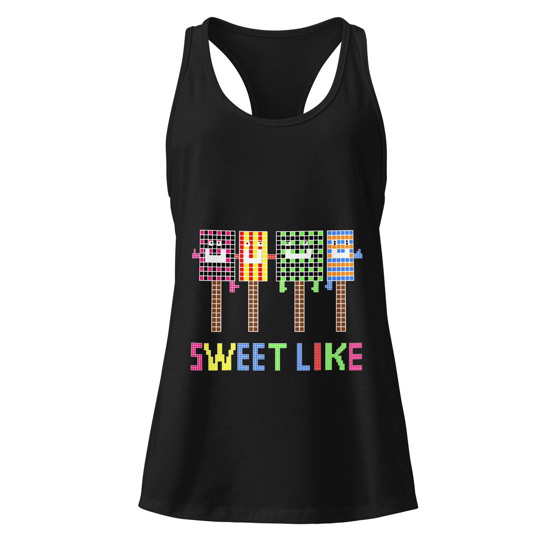 Pixelated Ice Cream Dreams Women's Tank Top product image (1)