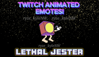 Twitch Animated Emote LETHAL JESTER product image (2)