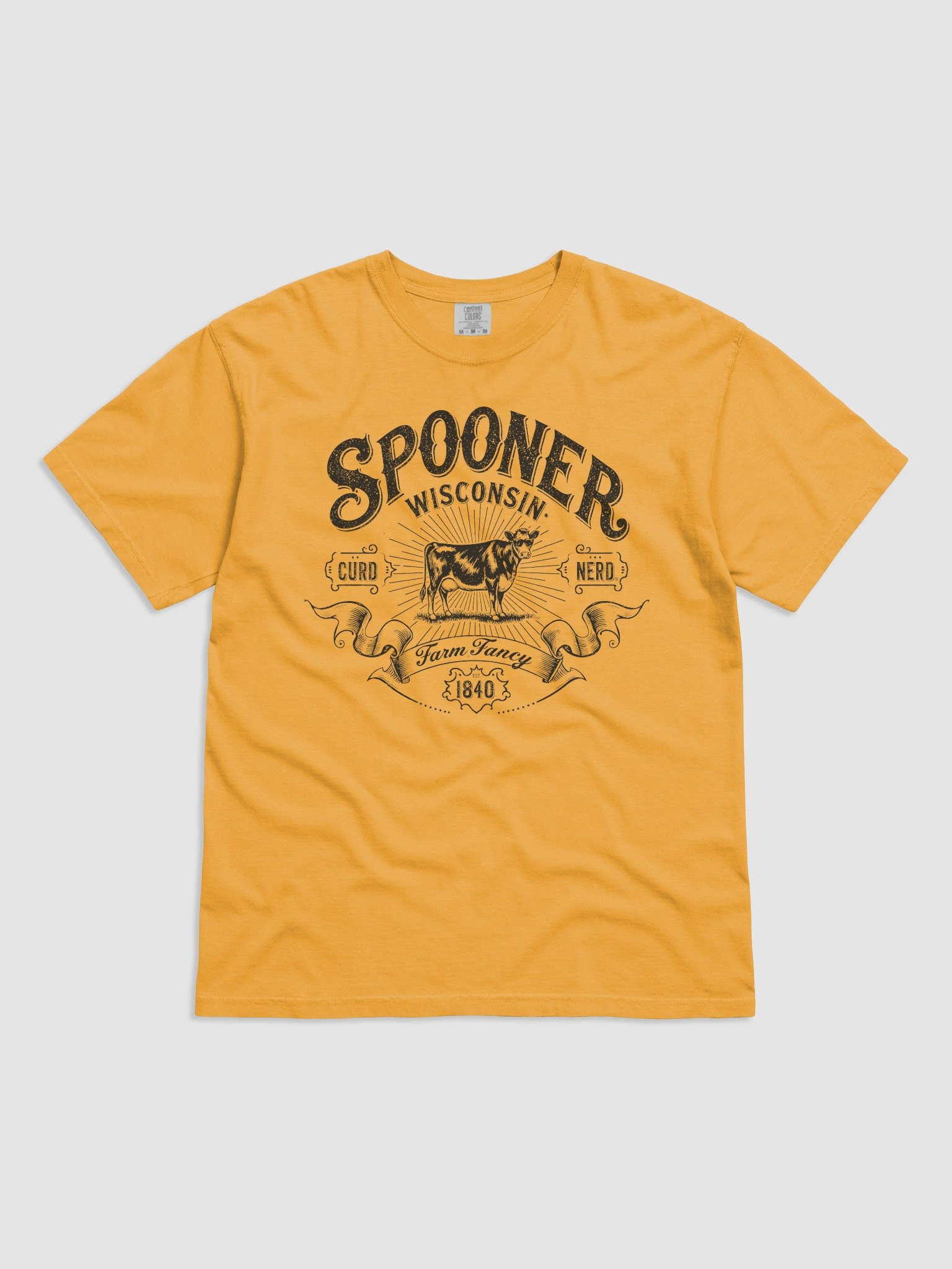 Spooner Curd Nerd Vintage Tee product image (1)