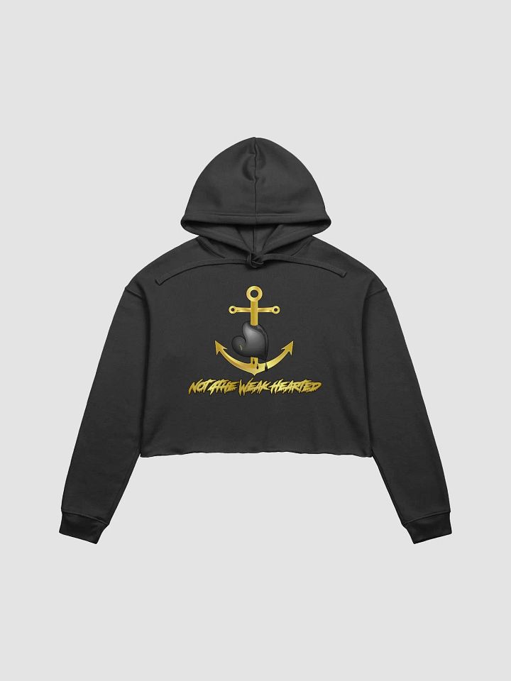 N4TWH Black Heart Cropped Hoodie product image (5)
