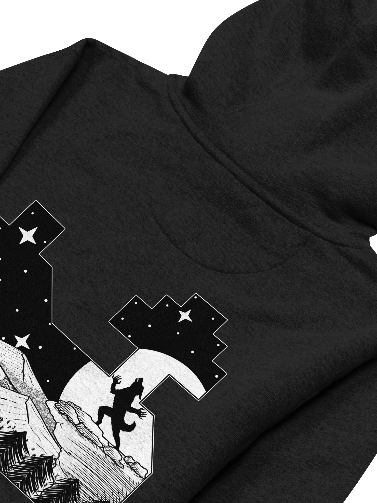 Cry of the Wolf - Halloween 2025 Ltd. Unisex Premium Hoodie product image (4)