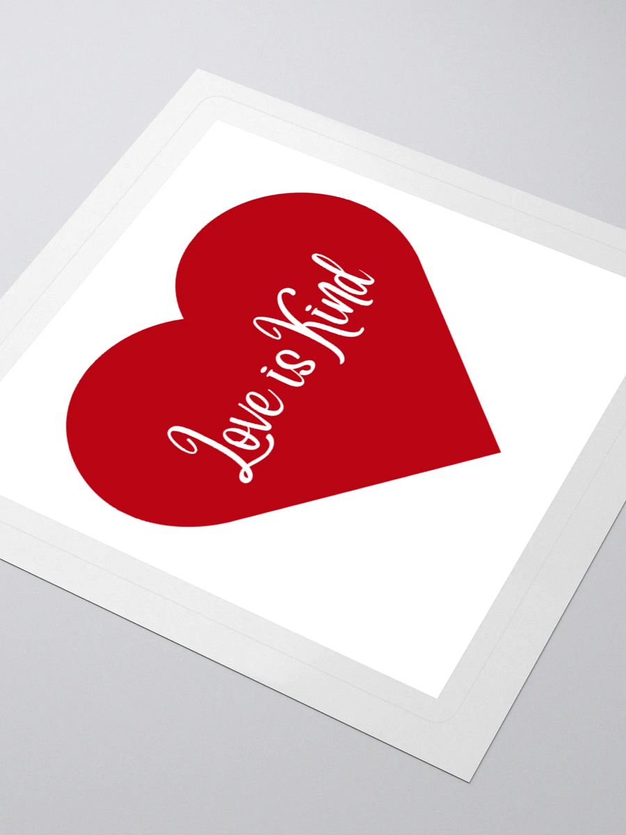 Love is Kind Sticker product image (8)