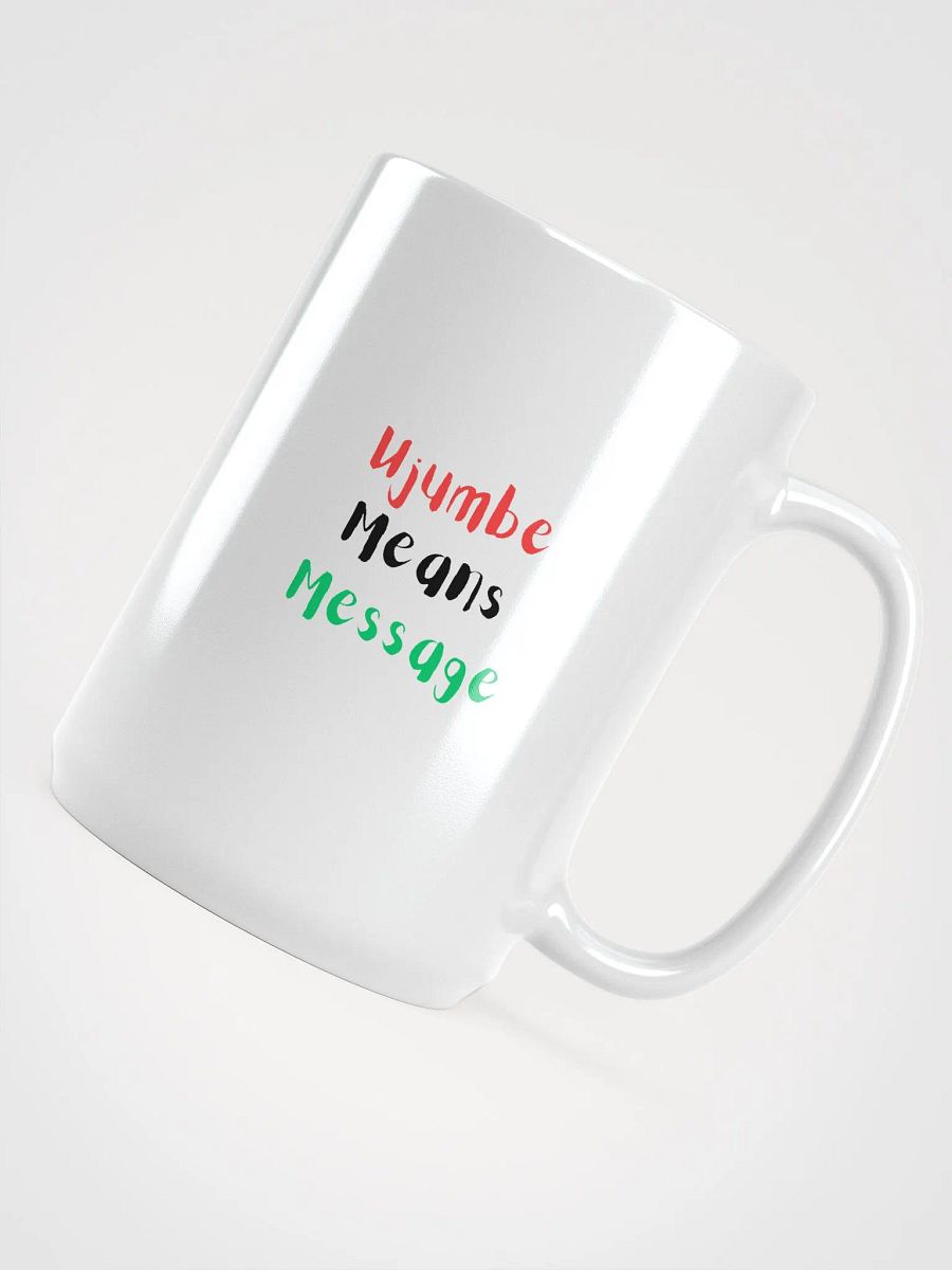 Vibrant Ujumbe Means Message Mug product image (4)
