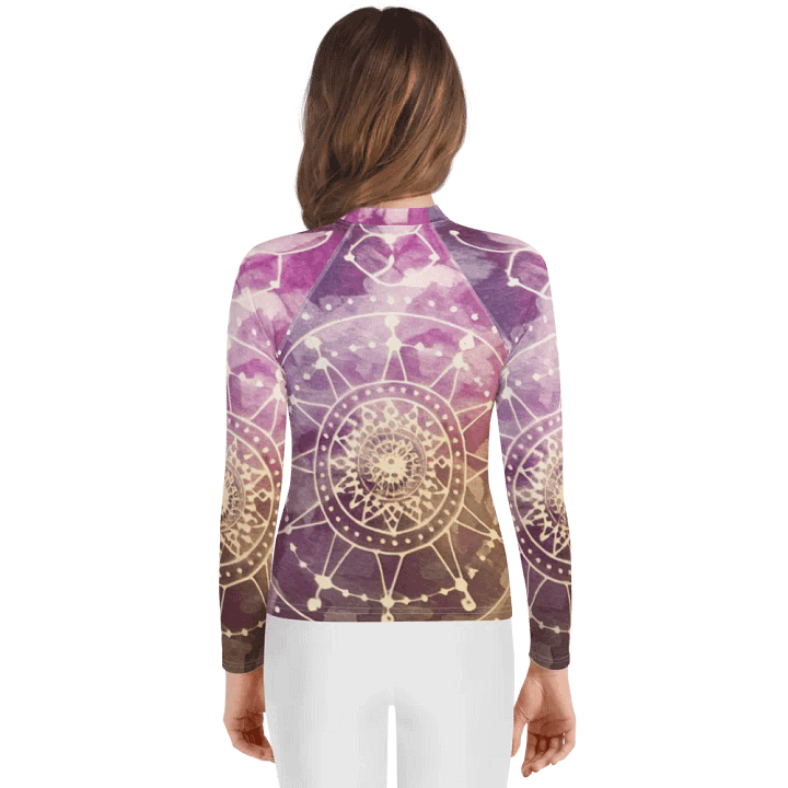 Sacred Geometry, Unisex youth Rash Guard product image (2)