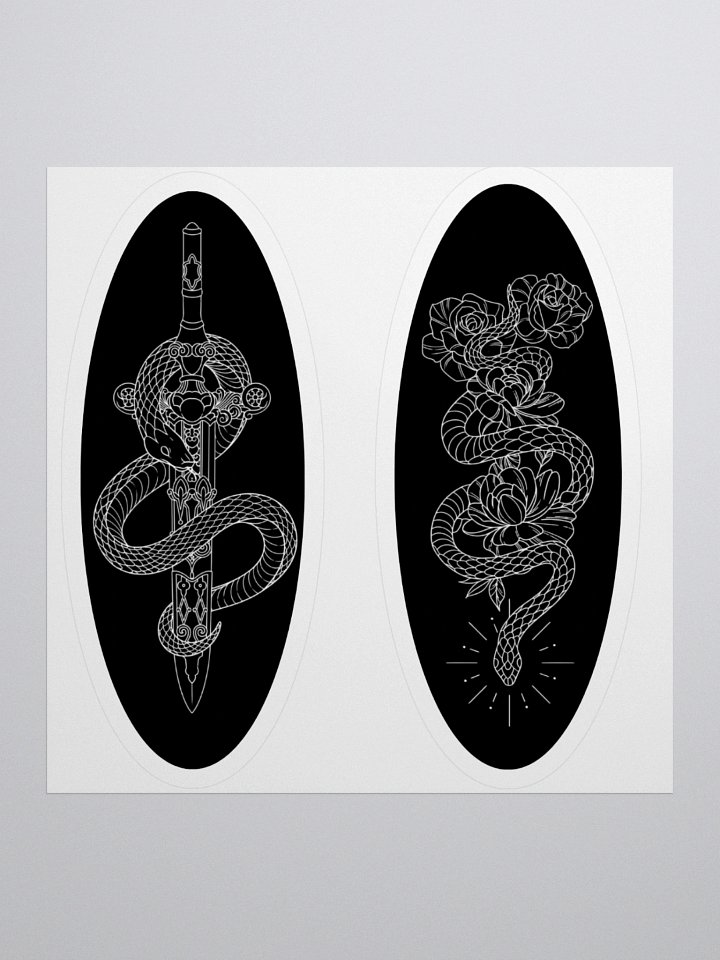 Oval Print Stickers product image (2)