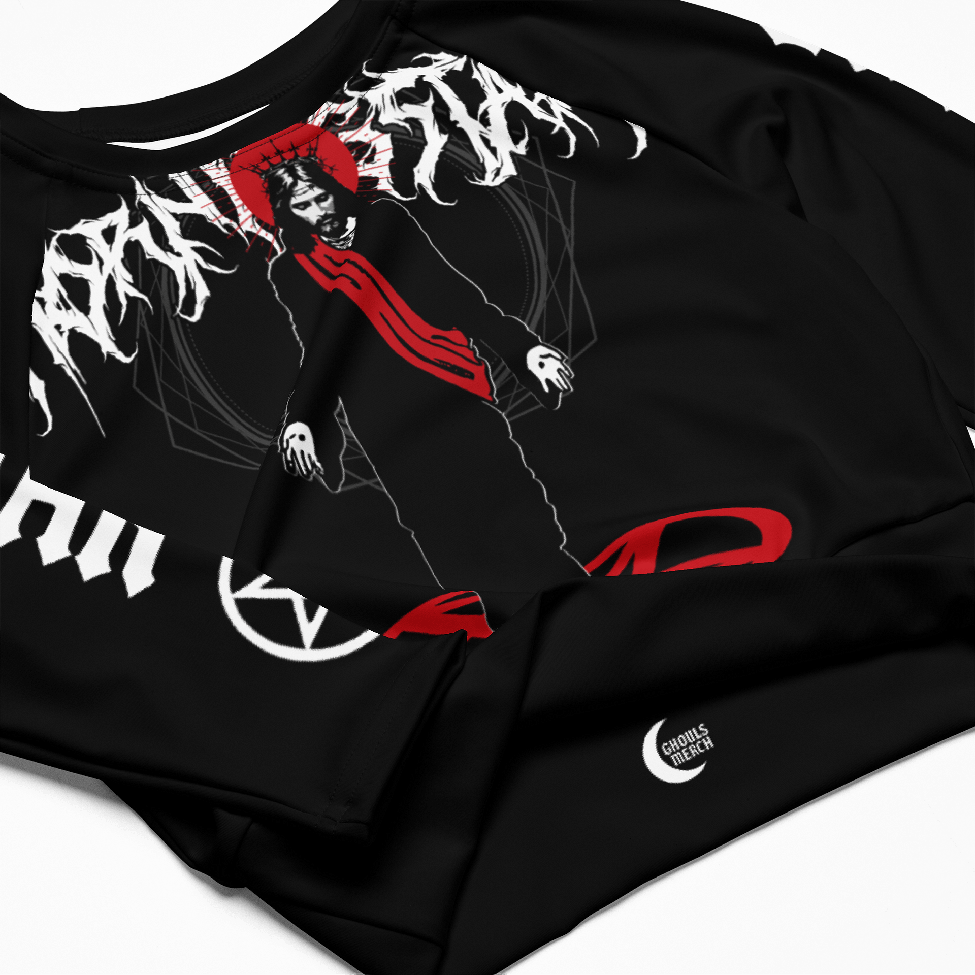 Luci Morningstar Long Sleeve Crop Top product image (2)