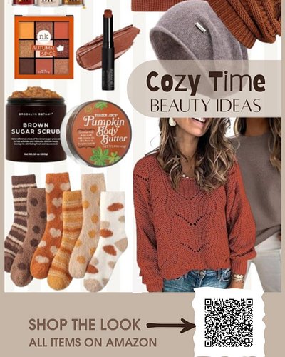 The cozy girl era isn’t just about blankets and candles — it’s a whole mood.
Soft socks, warm sweaters, a swipe of autumn spi...