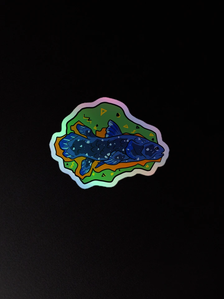 Vaporcoelacanth holographic stickers product image (1)