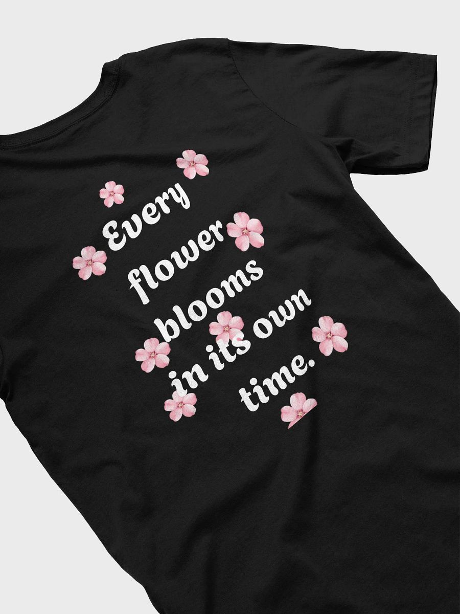 I am a Blooming Believer T-Shirt (Black/White) product image (4)