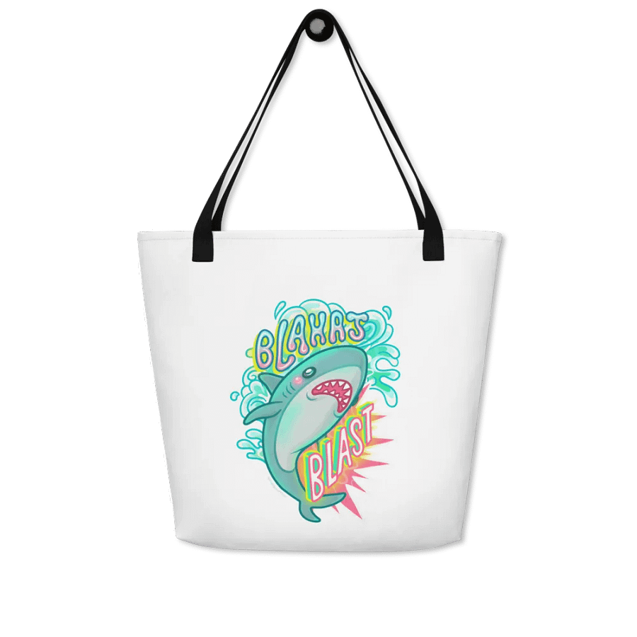 Blahaj Blast Tote Bag product image (4)