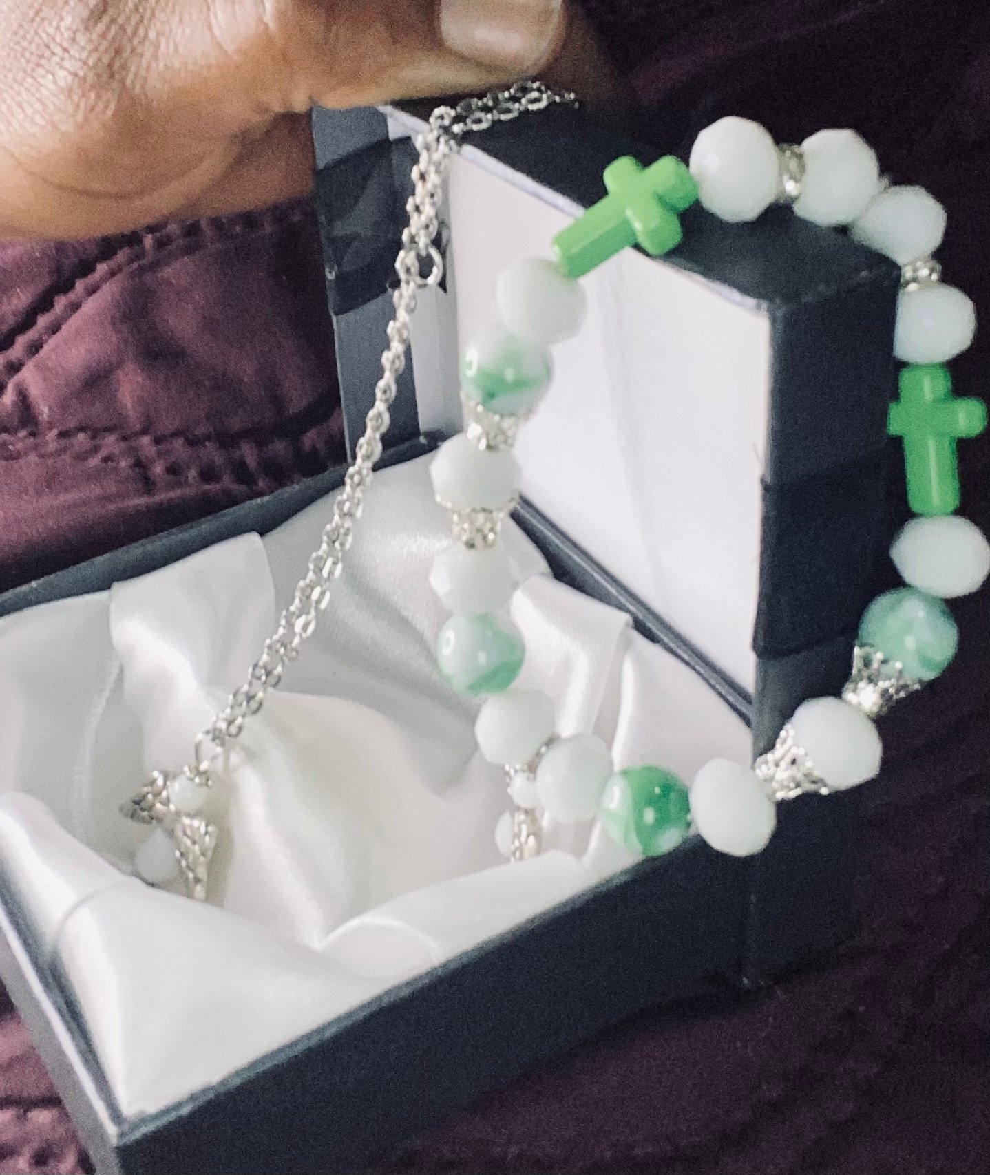 WOMEN’S PROTECTION BRACELETS AND NECKLACES SET product image (5)