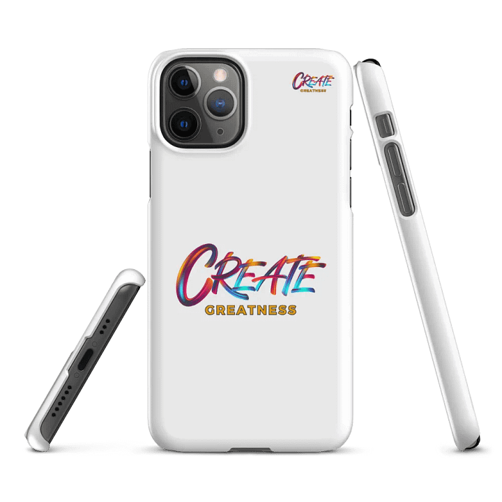 Create Greatness iPhone® Snap Case product image (3)