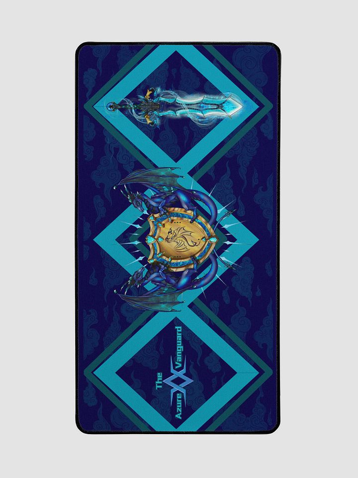 Azure Vanguard Desk Mat product image (1)