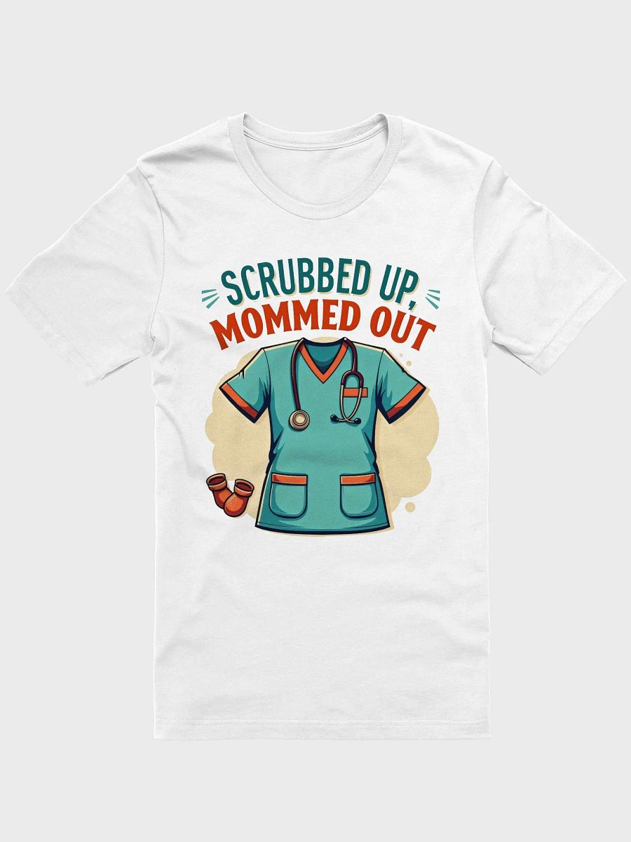 Mommed Out Scrubs Stylized T-Shirt product image (3)