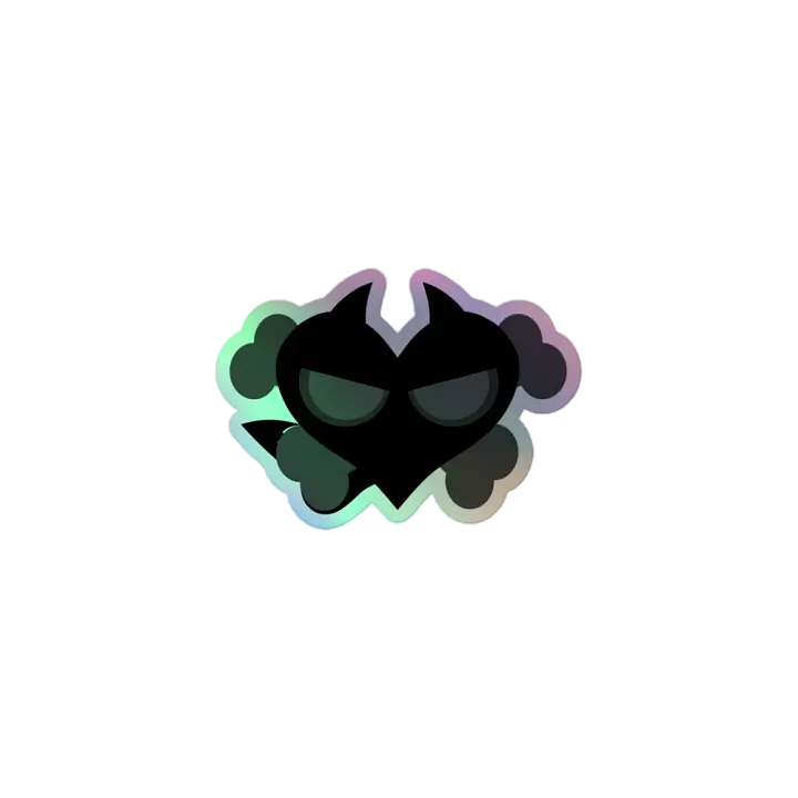 SinisterHeart Holographic Sticker product image (1)